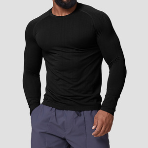 Sport Base layer <b>Tights</b> Compression T Shirt Custom Training Wear Men's Compressed Shirts Quick Dry Top quality - Product Image 5