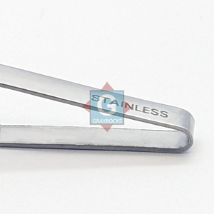 Pinzas de acero inoxidable de 6,5 cm con punta lisa, herramientas de manipulación de laboratorio de grado industrial, acabado resistente a la corrosión - Product Image 4