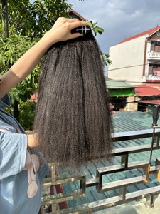 ผมมนุษย์บริสุทธิ์ผมหยิกแบบชาวอาหรับคลื่น Yaki - Product Image 6