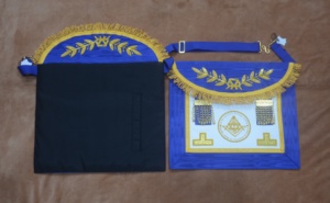 Masonic Scottish Rite Master Mason Apron Grand Lodge of Israel Master Mason Apron - Product Image 3