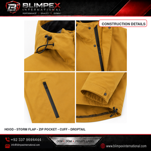Parka longue à capuche BLIMPEX de haute qualité pour homme, imperméable, doudoune d'hiver avec fermeture éclair, style décontracté, fabrication directe OEM - Product Image 3