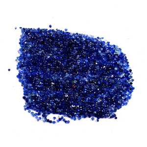 Lote al por mayor de piedras preciosas sueltas de zafiro azul natural facetado y calibrado de 6x6 mm para fabricación de joyas, calidad AAA++ de terceros. - Product Image 3
