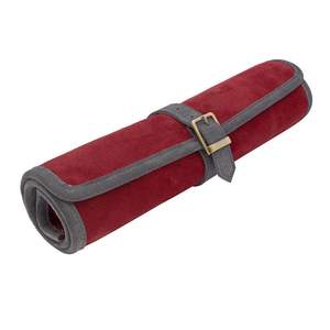 Jeu de backgammon pliable en cuir, plateau en velours, fait main, durable, jeu de voyage en plein air pour adultes, collectionneurs, personnalisé - Product Image 2