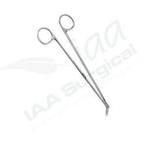 Ciseaux chirurgicaux en acier inoxydable Dietrich-Hegemann 16 cm, angle de 90 degrés, ensemble d'instruments certifié CE Classe I, chirurgie manuelle - Product Image 4