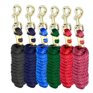 Fournisseur d'équipements équestres au meilleur prix, corde de conduite pour chevaux, couleurs personnalisées, design tissé à la main, corde de conduite pour chevaux de 2 mètres - Product Image 4
