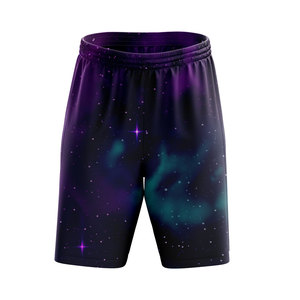 Pantalones Cortos Deportivos Casuales con Diseño Estampado y Logotipo, Cintura Media, Venta al Por Mayor, Personalizados, Sublimados, con Cierre de Cordón, Resistentes al Viento y de Secado Rápido - Product Image 1