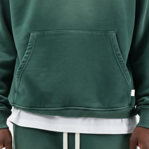 Ensemble de survêtement oversize délavé pour homme en coton doux, style sportif et urbain, pour le jogging - Product Image 6