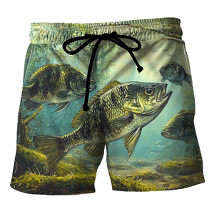 Divertidos Shorts de Playa con Estampado de Pollo Kung Fu, Moda de Verano para Hombres y Niños, Shorts de Baño Casuales con Estampado 3D de Animales, Talla Grande - Product Image 3