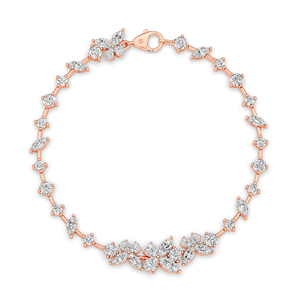 Round Cut <b>Bracelets</b> Lab Created Diamond <b>Bracelet</b> <b>Bangle</b> Fine Jewelry with IGI Certified & VVS Clarity for Women's for Sale - Product Image 6