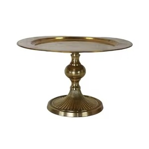 Elegante Soporte para Pastel de Metal Hecho a Mano, Ecológico, Soporte para Exhibición de Postres, Soporte para Cupcakes, Decoración Moderna para Mesa de Boda o Cumpleaños - Product Image 1