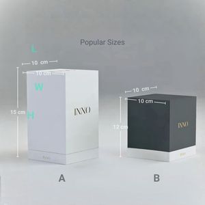 Tùy chỉnh sang trọng cứng nhắc nắp và cơ sở Hộp quà tặng cho nước hoa, nến & chăm sóc da Bao bì thiết lập với EVA hoặc giấy chèn - Product Image 3