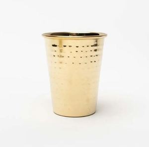 Copas de Metal Irrompibles para Vino y Cócteles, Vasos de Acero Inoxidable Plateado Niquelado - Product Image 1