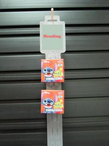 Snacks Display <b>Strips</b> Foldable <b>Plastic</b> <b>Strips</b> Supermarket <b>Plastic</b> Hanging Merchandising Clip - Product Image 4
