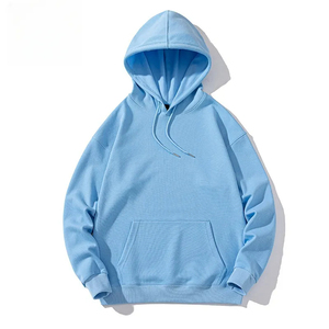 Wholesale 2025 New Arrival Hot Sale Unisex 330gsm 100% <b>Combed</b> Cotton Hoodies Winter and Autumn Pullover With Custom Logo Solid - Product Image 1