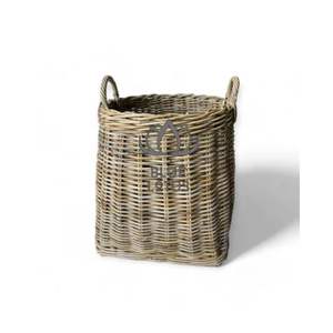 Cesta de Ratán Tejida a Mano de Alta Calidad 2026 para Lavandería, Estilo Puro 100% Hecho a Mano, Limpio, Seguro, Artesanal de Alta Gama para el Hogar - Product Image 1