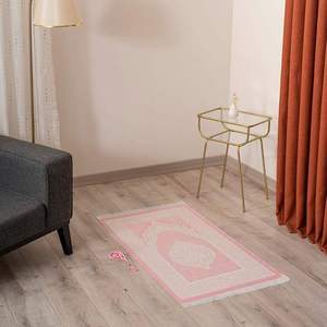 Alfombras de Oración Sajdah Acolchadas Musulmanas de Nuevo Diseño, Venta al por Mayor de Fábrica, Regalo Islámico para Ramadán, Alfombra de Oración para Viajes, Alfombras para Interiores - Product Image 3