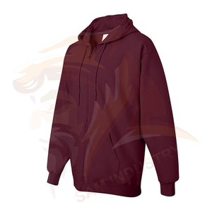 Sweat-shirts à capuche pour hommes de qualité supérieure, impression numérique unie, logo personnalisé, streetwear, écologiques, respirants, chauds pour l'hiver, en coton - Product Image 5