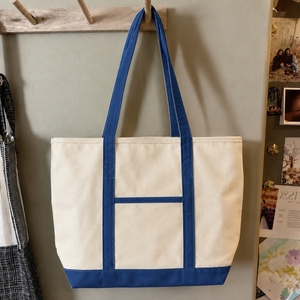 Sac fourre-tout en toile de coton extra épais 800 GSM avec fermeture éclair - Product Image 4