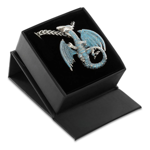 Collier chaîne à maillons glacés en argent 925 plaqué avec pendentif ailes de dragon et moissanite, style hip-hop, bijoux pour homme, cadeau pour anniversaire - Product Image 6