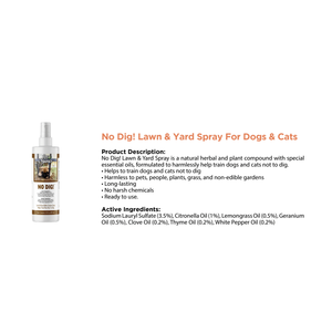 สเปรย์น้ำยาทำความสะอาดสนามหญ้าและสวนสำหรับสุนัขและแมว ไม่ต้องขุด 473 มล. - Product Image 1