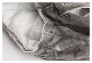 Sweat à capuche zippé en molleton bouclette gris uni 100 % coton de haute qualité pour homme, avec patchwork et broderie de logo personnalisée, idéal pour l'hiver - Product Image 5