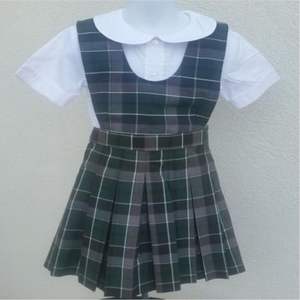 Uniforme scolaire décontracté en coton pour filles et garçons du secondaire, dernier design, tissu doux lavable, tendance et personnalisable - Product Image 5