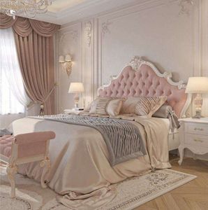 Muebles de dormitorio de madera de teca de lujo Elvarenza, juego de dormitorio de madera maciza, muebles de diseño clásico elegante, hechos a mano con calidad premium. - Product Image 2