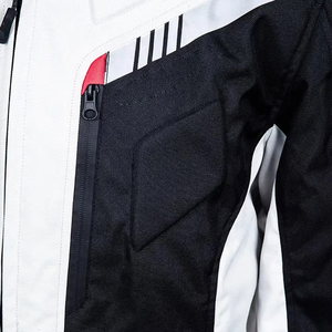 Men's Motorbike <b>Racing</b> <b>Jacket</b> Leather Eco-friendly Anti-UV Breathable Full Sleeve 550g Fabric Customizable All Seasons Custom - Product Image 6