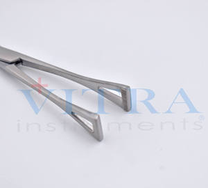 Pinzas Duvall de Alta Calidad de 19 cm, Estrechas - Pinzas de Acero Inoxidable para Agarrar Intestinalmente - Pinzas Pulmonares de Mandíbula Triangular - Product Image 3