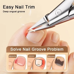 1 pièce Coupe-ongles professionnels anti-éclaboussures pour ongles incarnés et paronychie, outils de pédicure et manucure, kits de correction - Product Image 6