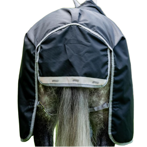 Manta para Caballo de Lujo OEM, Tejido Oxford 600D, Transpirable, Relleno de Algodón, Resistente a Desgarros, Herrajes de Acero Inoxidable - Product Image 4