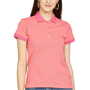 Ladies <b>Polo</b> T <b>Shirts</b> Short Sleeve <b>Women</b> <b>Polo</b> <b>Shirts</b> Comfortable Breathable Customize In Different Color And Size Summer Wear - Product Image 1