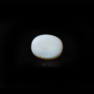 Natural 6.3 Carat Opal Loose Gemstone Oval Cut Crush Shape for Fine Jewelry - Product Image 1