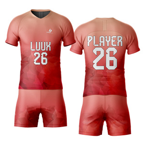 Conjunto de Uniforme de Fútbol Personalizado al por Mayor, Camiseta y Pantalones Cortos de Fútbol para Hombre, Ropa Ligera para Partidos, Fabricante OEM ODM - Product Image 6