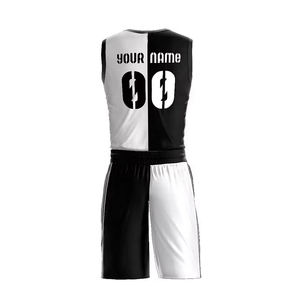 Uniforme de basketball personnalisé de qualité supérieure, design 2026, 100 % polyester, hiver/été, anti-humidité, étiquette personnalisée pour équipe, unisexe - Product Image 6