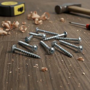 Tornillos Autorroscantes para Madera de Alto Rendimiento - Cabeza Plana, Tamaños Personalizados Disponibles de 13mm a 100mm - Product Image 1