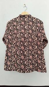 Chaqueta de Algodón Acolchada con Bordado Floral, Estilo Boho, Ecológica, Transpirable, Informal, Venta Caliente 2026 - Product Image 2