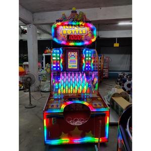 <b>Ring</b> Toss Arcade Machine Coin Operated <b>Ring</b> Bottle 220V 400W Wooden Metal Automatic <b>Ring</b> Recovery Platform Carnival Lottery Game - Product Image 3
