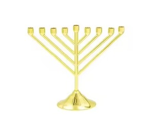 Candélabre décoratif de table en métal à 9 bras, finition haut de gamme, élégant, pour l'intérieur - Product Image 1