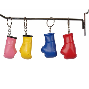 High Quality PU Boxing Glove Keychain for <b>Car</b> <b>Mirror</b> Decoration Personalized Boxing Gloves Keychain Custom Logo OEM Wholesale - Product Image 6