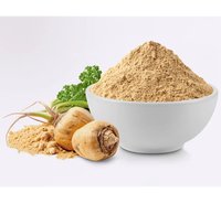 Poudre de racine de maca pure en vrac, maille fine pour un mélange facile, ingrédient naturel pour l'énergie et le bien-être, pour capsules et smoothies, prix d'usine