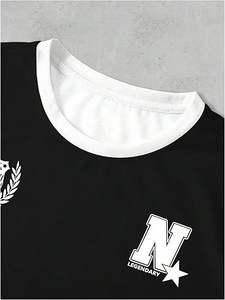 เสื้อเจอร์ซีย์กราฟิกแขนสั้นสำหรับแข่งรถฤดูร้อนสไตล์วินเทจสตรีทแวร์ - Product Image 2