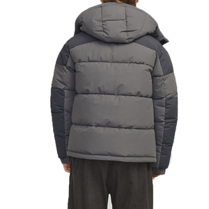 wholesale <b>Men's</b> thicken padded Puffer Jacket Lightweight <b>hooded</b> Packable Puffer <b>coat</b> Insulated Winter jacket - Product Image 2