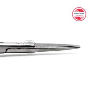 Nouvelle arrivée Castroviejo ciseaux droits pointus/pointus 4.5 "Micro poignée à ressort Instruments de chirurgie allemand en acier inoxydable - Product Image 2