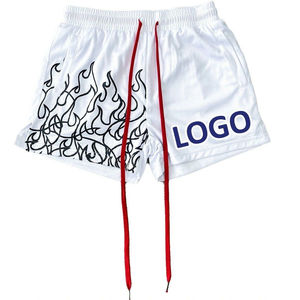 Pantalones Cortos Deportivos de Lujo para Hombre 2024, Cintura Alta, Secado Rápido, Transpirables, Ecológicos, 100% Algodón, Etiqueta Personalizada OEM/ODM - Product Image 3