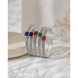 [Orbis] HWARYEO Radiant Brilliance in Korean Form <b>Adjustable</b> Stone <b>Bracelet</b> with Hansan Ramie Detail and Radiant Ornamental - Product Image 3