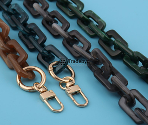Collier tendance en résine, bijoux fantaisie légers, accessoires de mode pour femmes, cadeau Tradebyd - Product Image 4