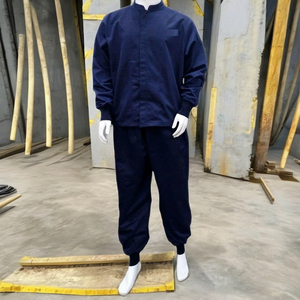Vêtements de travail de sécurité haute visibilité orange coupe-vent en gros. Uniforme unisexe de haute qualité, doux, confortable et respirant, à col montant - Product Image 2
