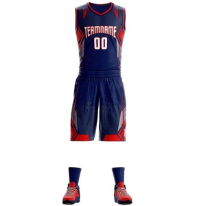 Vente en gros Uniforme de basket-ball unisexe Ensemble de jeunes personnalisé entièrement par sublimation Costume de bande avec logo OEM anti-XXS pour l'été - Product Image 5