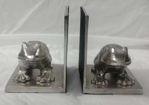 Sujetalibros de Metal Art Deco de Aluminio, Escultura Artesanal para Decoración de Oficina y Hogar, Gran Venta - Product Image 2